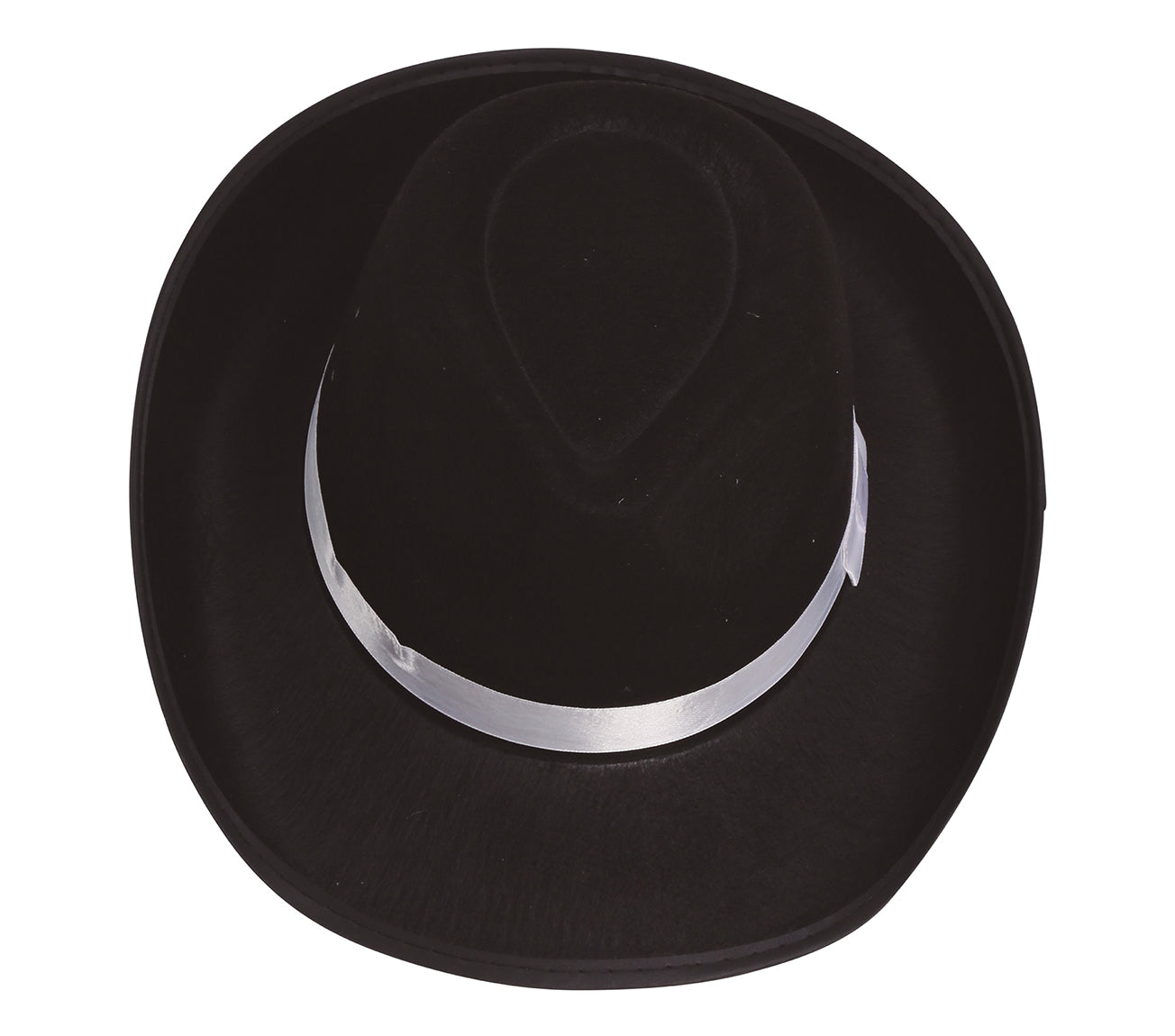 GP13506 – 20s Gangsterhut Schwarzer Vintage Hut – Farbe: Schwarz