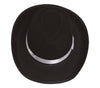 GP13506 – 20s Gangsterhut Schwarzer Vintage Hut – Farbe: Schwarz