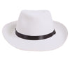 GP13507 – Gangster 20er Jahre Hut Retro White – Farbe: Weiß