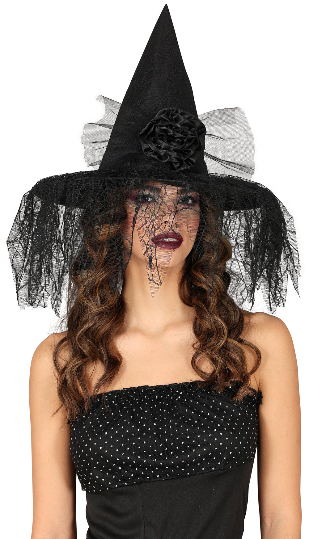 GP13517 – Hexe Halloween Hut Mystischer Zauber – Farbe: Schwarz
