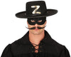 GP13531 – Banditenhut Maskerade Accessoire – Farbe: Schwarz