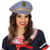 GP13535 – Lotsenmaritime Mütze Captain Segeltuch – Farbe: Blau