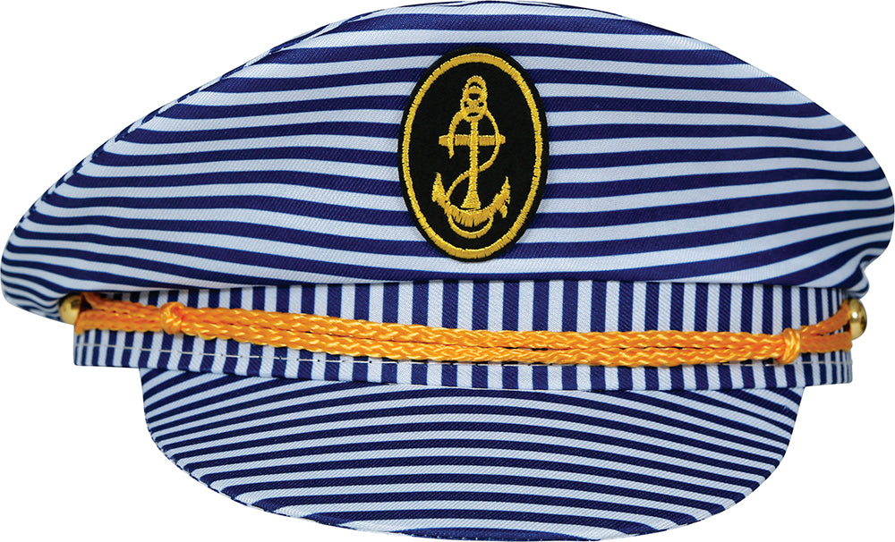 GP13535 – Lotsenmaritime Mütze Captain Segeltuch – Farbe: Blau