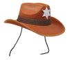 GP13546 – Cowboy Sheriff Karneval Hut – Farbe: Braun