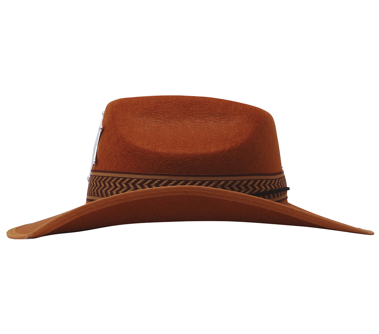 GP13546 – Cowboy Sheriff Karneval Hut – Farbe: Braun