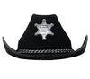 GP13547 – Cowboy Sheriff Hut Western Accessoire – Farbe: Schwarz