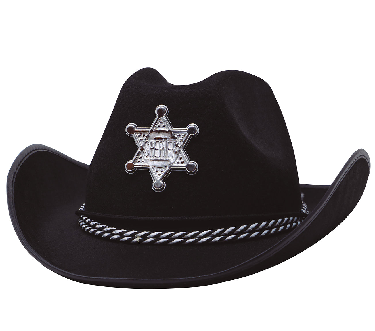 GP13547 – Cowboy Sheriff Hut Western Accessoire – Farbe: Schwarz