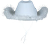 GP13493 – Cowboyhut Mit Funkelnder Krone – Farbe: Weiß