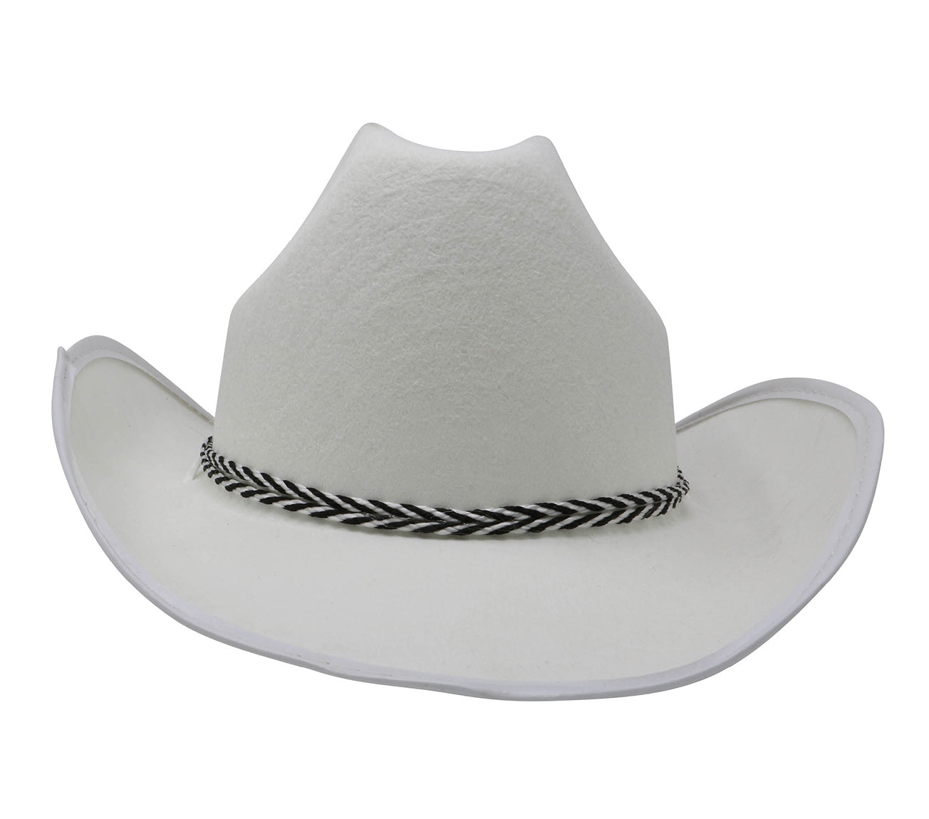 GP13551 – Cowboy Hut Western Kostüm Accessoire – Farbe: Weiß