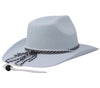 GP13551 – Cowboy Hut Western Kostüm Accessoire – Farbe: Weiß