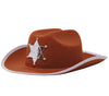 GP13559 – Cowboy Sheriff Hut Kinder Accessoire – Farbe: Braun