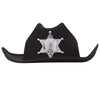 GP13563 – Cowboy Sheriffhut Kinder Western – Farbe: Schwarz
