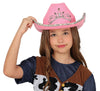 GP13582 – Cowboyhut Kinder Pink Glitzernd – Farbe: Pink