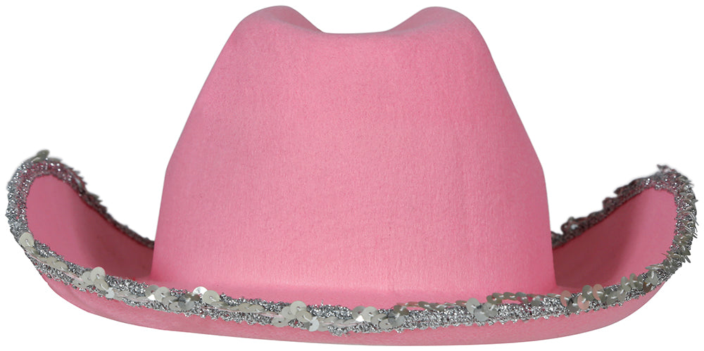 GP13582 – Cowboyhut Kinder Pink Glitzernd – Farbe: Pink