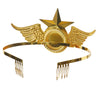 GP13584 – Superheldin Tiara Stern Flügel Kostüm – Farbe: Gold