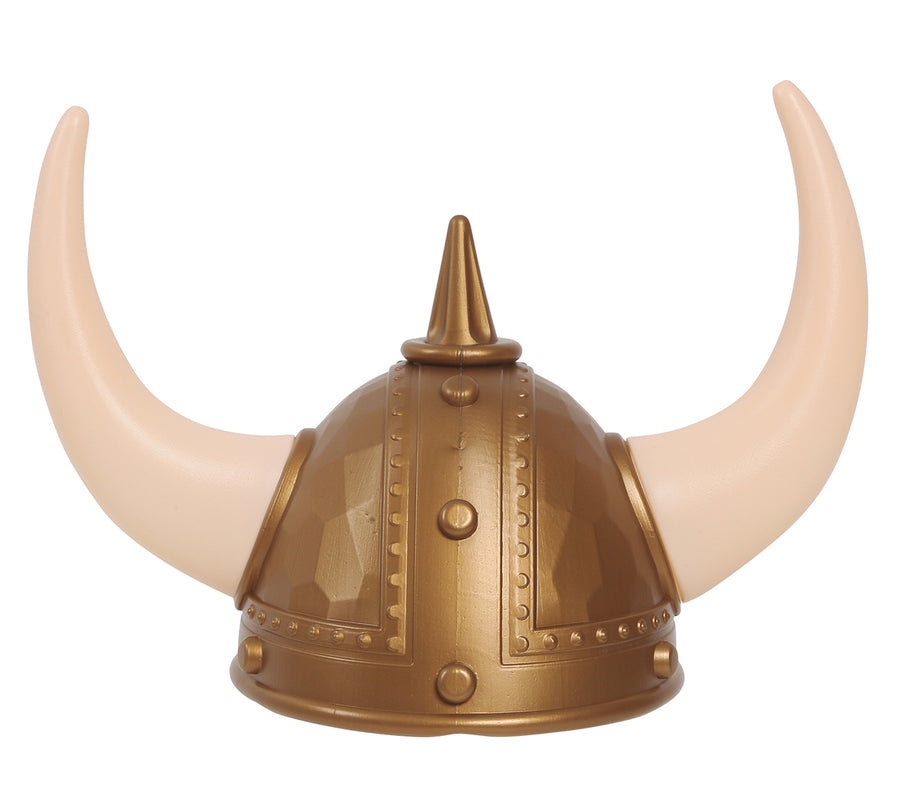 GP13593 – Wikinger Helm Karneval Kinder Kostüm – Farbe: Gold, Ansicht 2