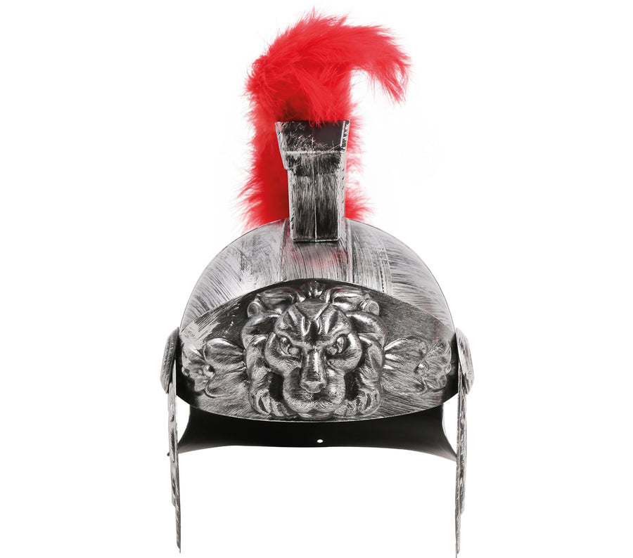 GP13596 – Romischer Gladiator Helm Antike Krieger – Farbe: Silber, Ansicht 2