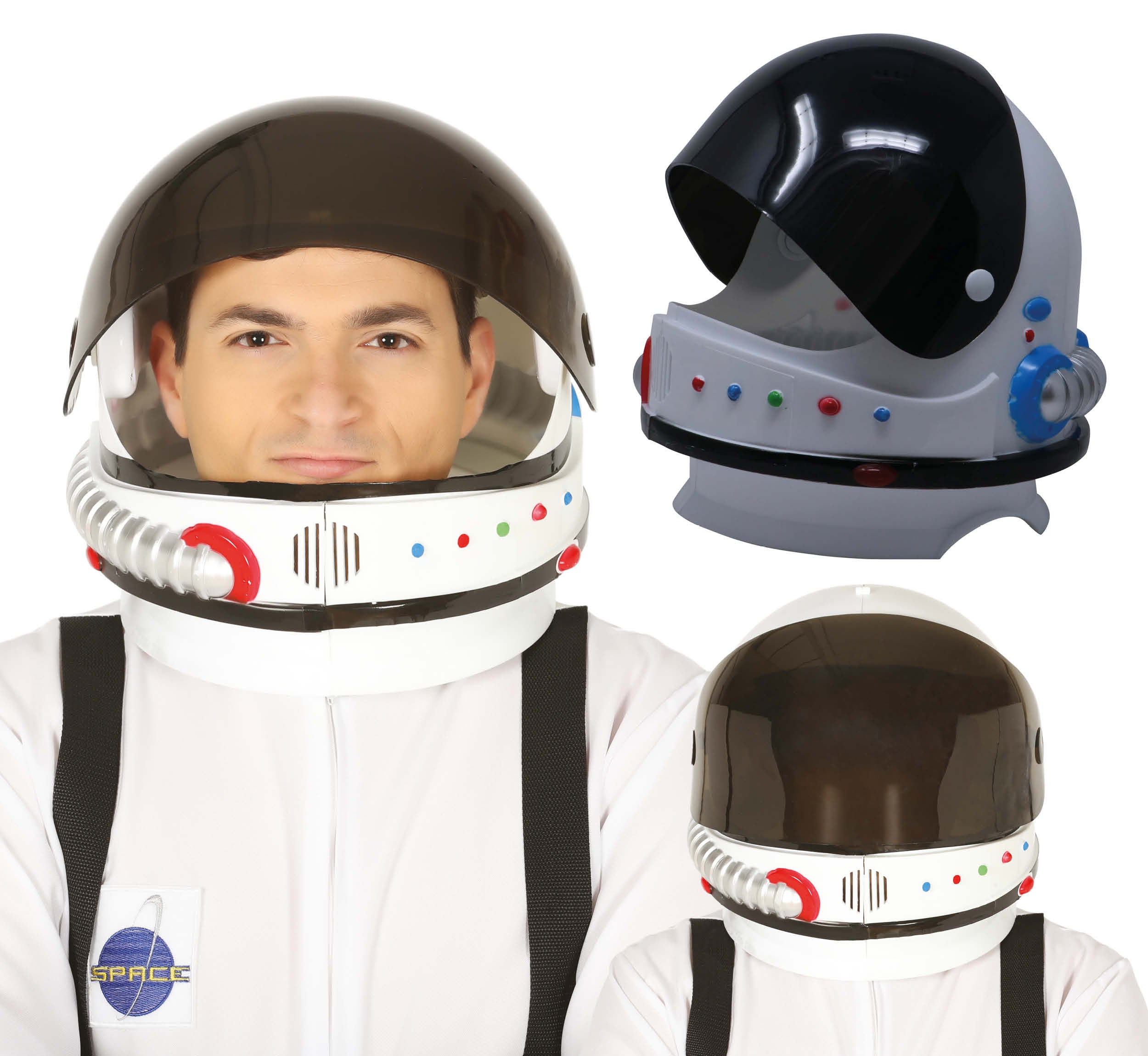 GP13598 – Pilot Helm Astronaut Helm Raumfahrer – Farbe: Weiß