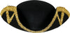 GP13609 – Piratenhut Abenteuer Karneval Kinder – Farbe: Schwarz