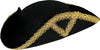 GP13609 – Piratenhut Abenteuer Karneval Kinder – Farbe: Schwarz