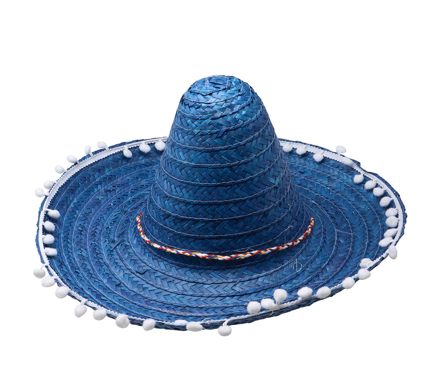 GP13635 – Mexiko Sombrero Partyhut Fiesta – Farbe: Blau, Ansicht 2