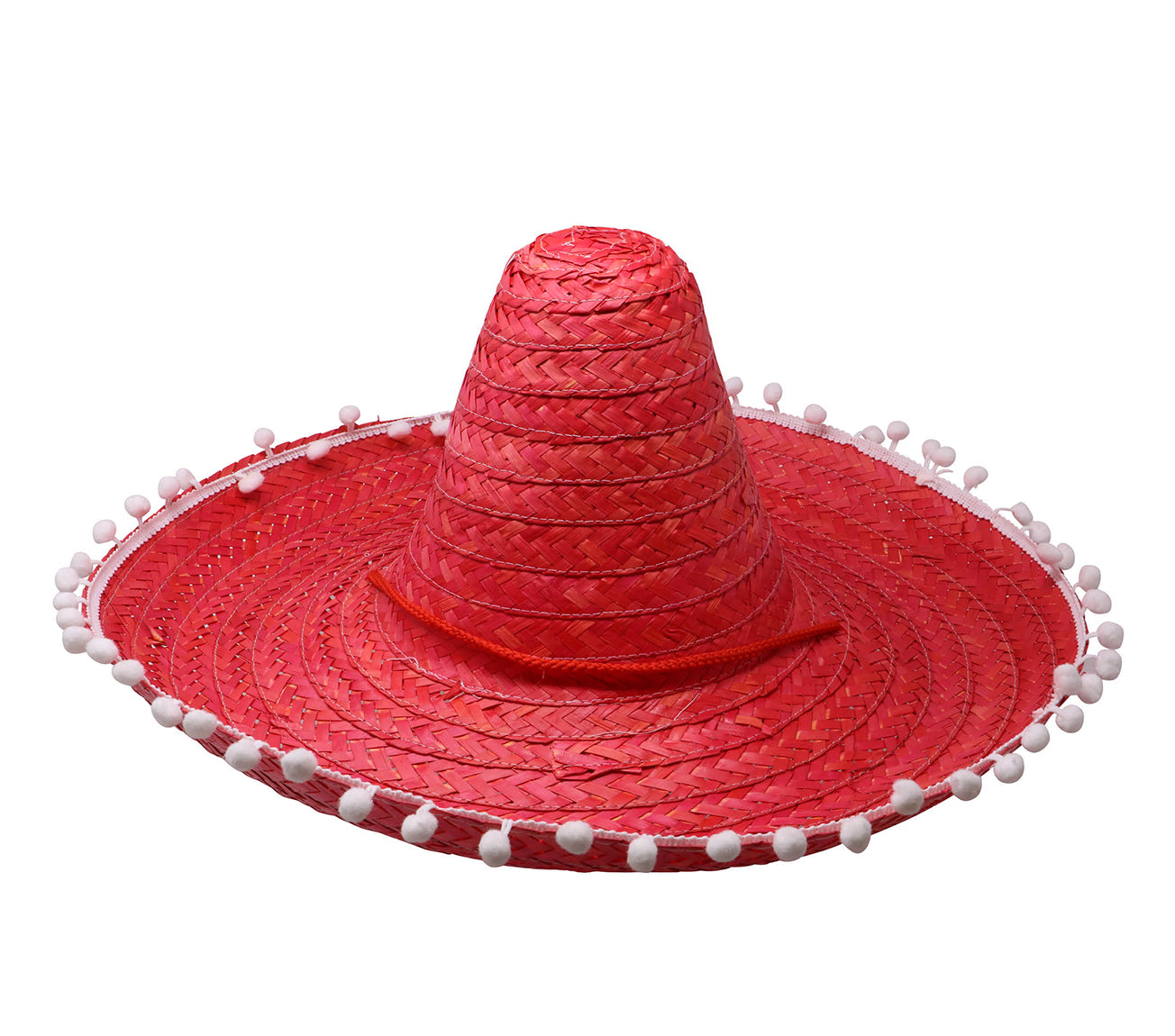 GP13646 – Mexiko Partyhut Sommer Karneval Gelb – Farbe: Rot