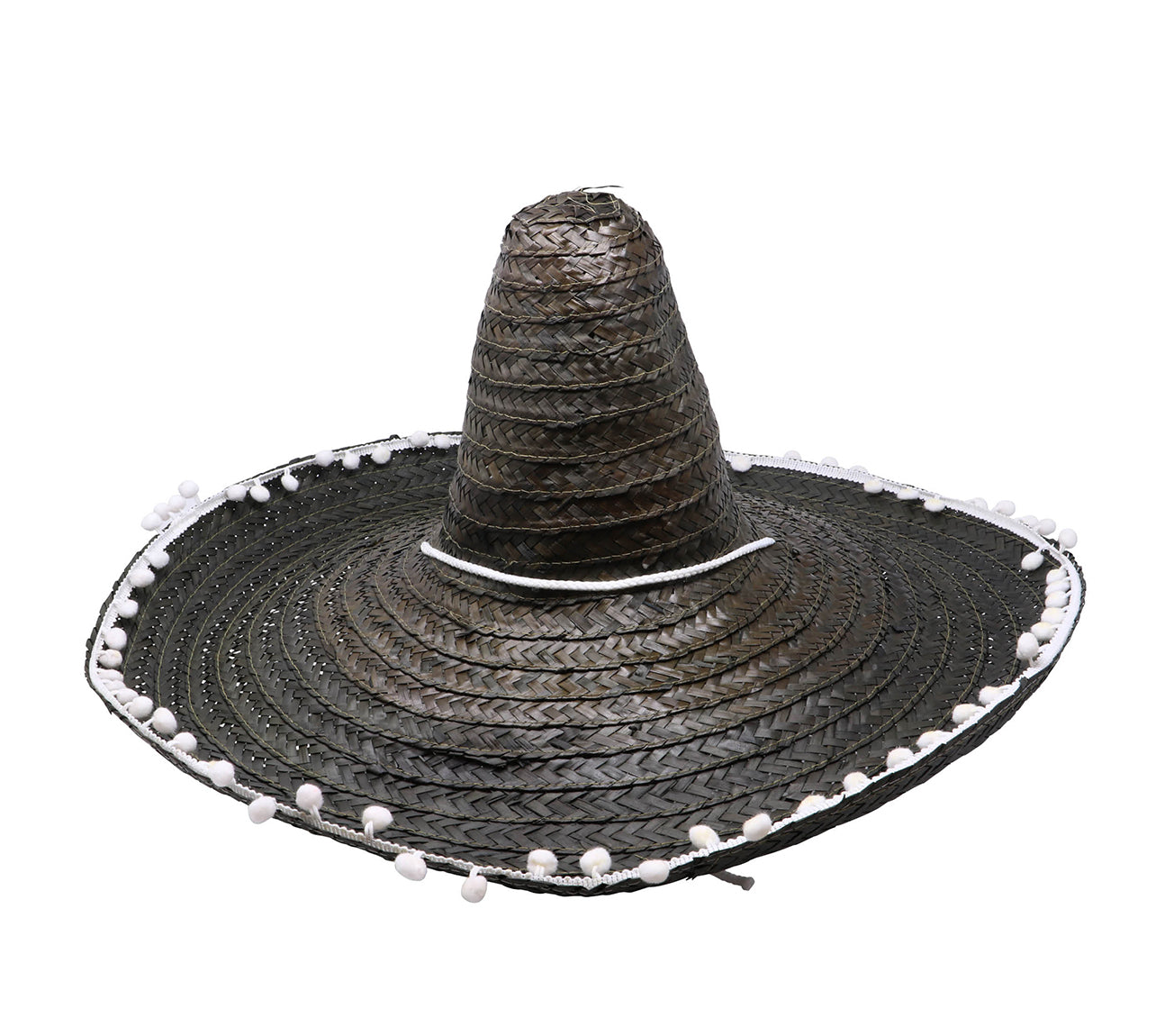 GP13652 – Mexiko Sombrero Gelb Blau Partyhut – Farbe: Schwarz