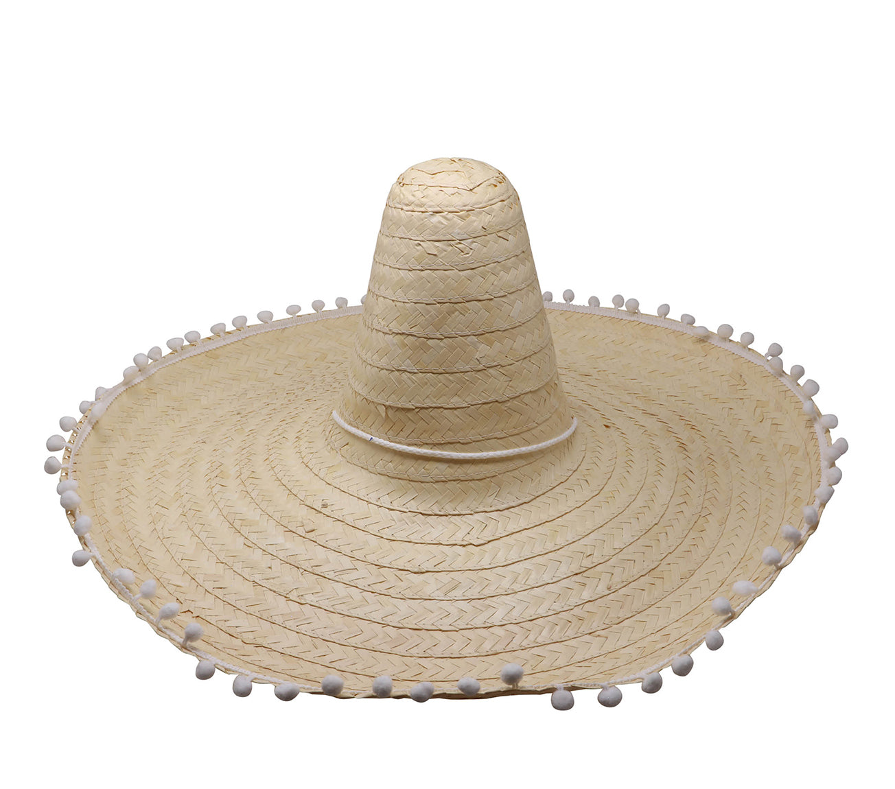 GP13652 – Mexiko Sombrero Gelb Blau Partyhut – Farbe: Natural