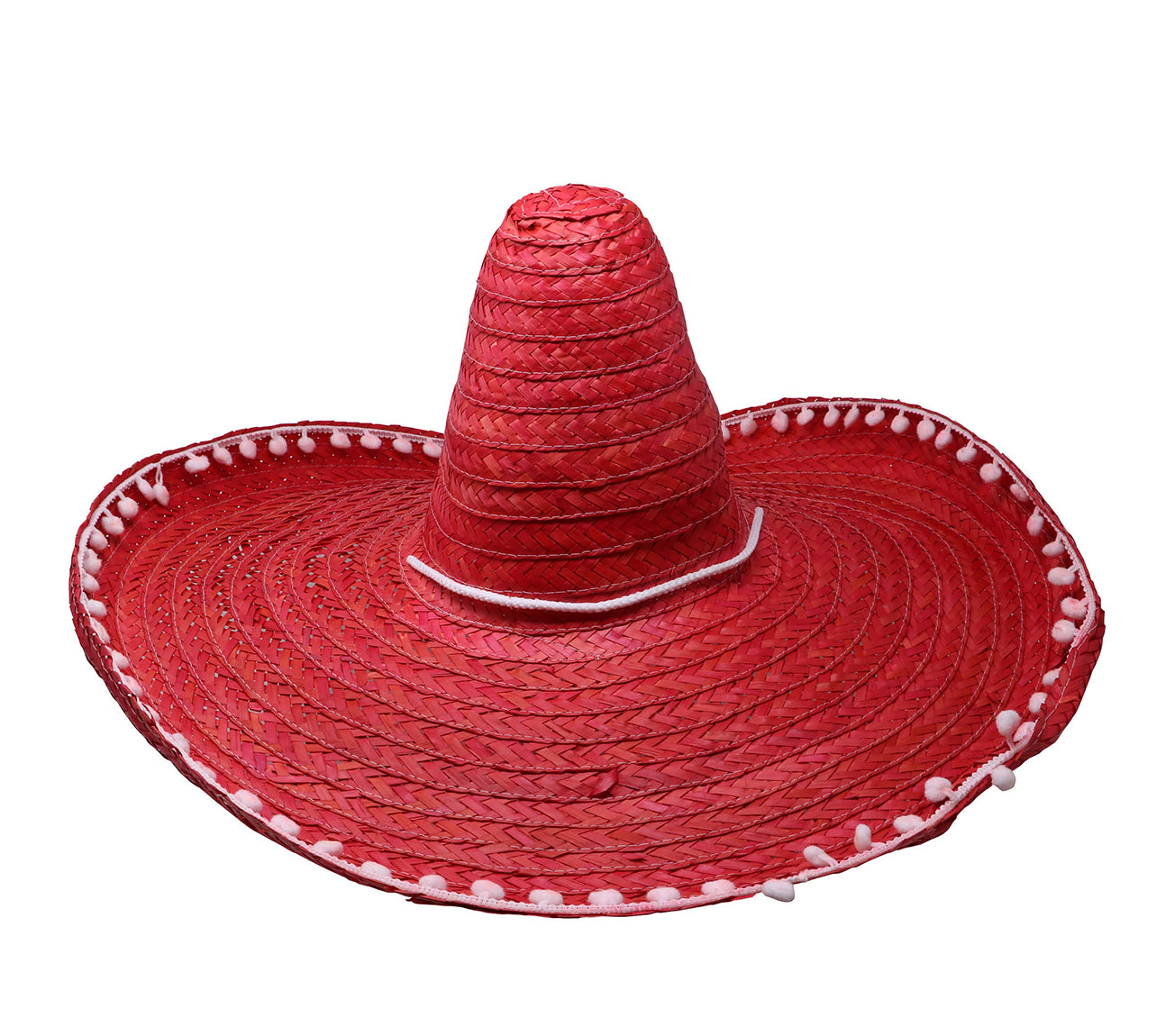 GP13652 – Mexiko Sombrero Gelb Blau Partyhut – Farbe: Rot