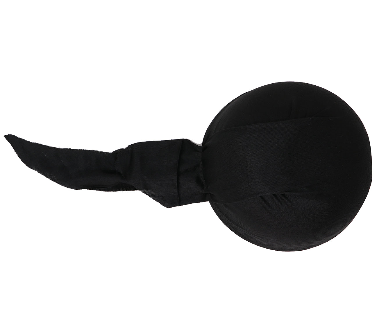 GP13665 – Pirat Kopftuch Schwarz Mit Totenkopf – Farbe: Schwarz
