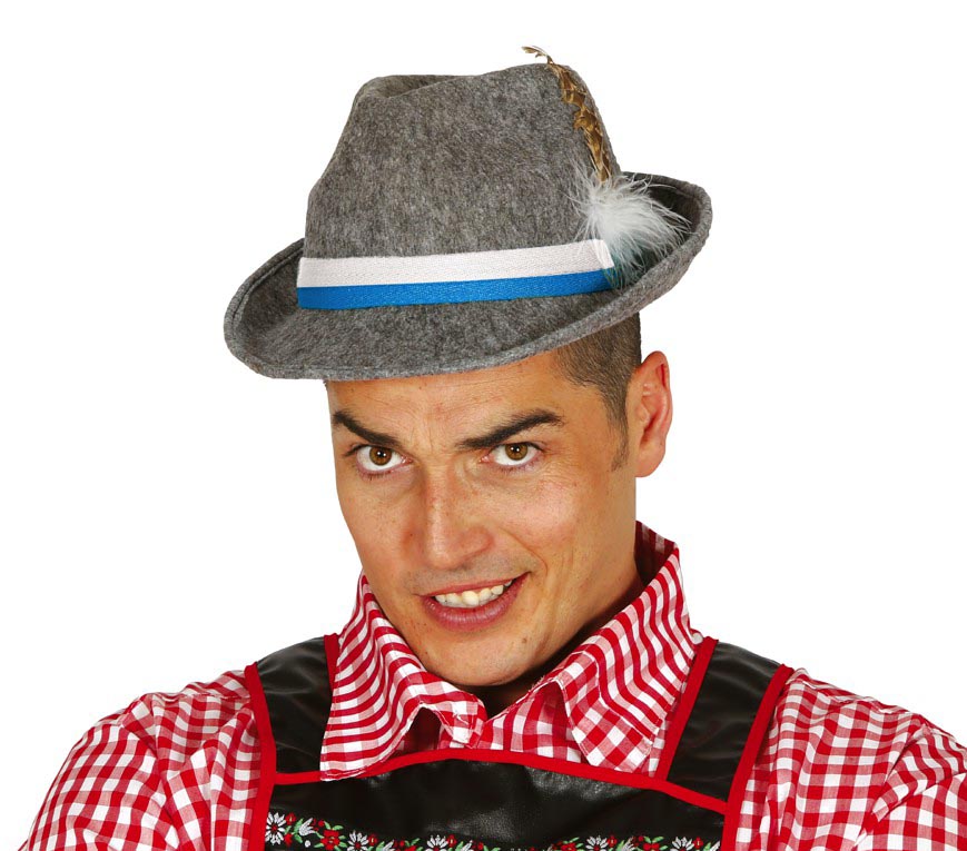 GP13675 – Oktoberfest Tradition Bayern Hut – Farbe: Grau