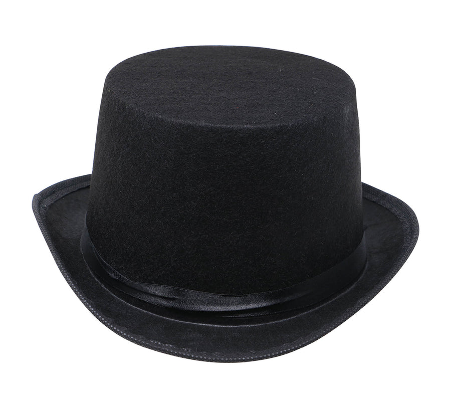 GP13680 – 19 Jahrhundert Zylinderhut Karneval – Farbe: Schwarz, Ansicht 2