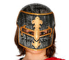 GP13112 – Ritterhelm Mittelalter Historisches Kostüm – Farbe: Silber/kinder