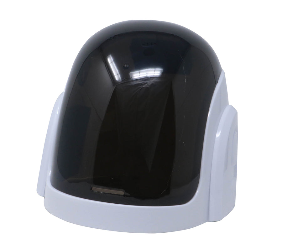 GP13695 – Lotse Rock DJ Helm Futuristisch Stilvoll – Farbe: Schwarz, Ansicht 2