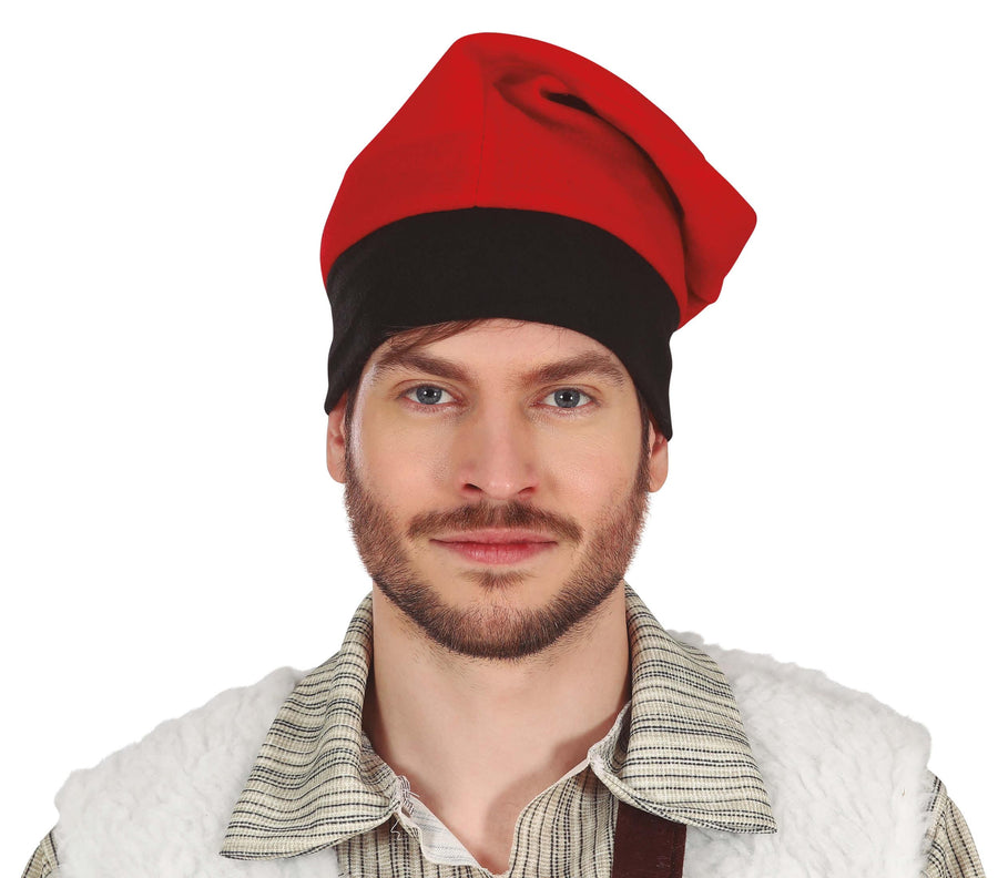 Barretina für Herren katalanische Mütze rot