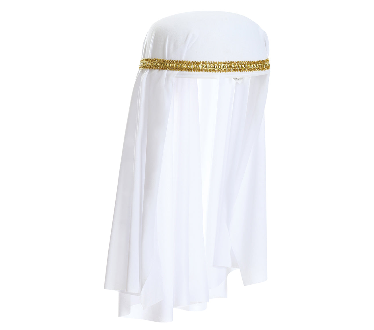 GP13708 – Wüstenprinz Sheik Kopfschmuck Fasching – Farbe: Weiß