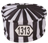 GP13719 – Dieb Sträflingshut Klassischer Karneval – Farbe: Weiß
