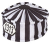 GP13719 – Dieb Sträflingshut Klassischer Karneval – Farbe: Weiß