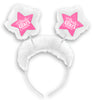 GP13728 – Junggesellenabschied Kopfaccessoire Karneval – Farbe: Pink / Weiß