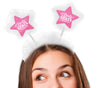 GP13728 – Junggesellenabschied Kopfaccessoire Karneval – Farbe: Pink / Weiß