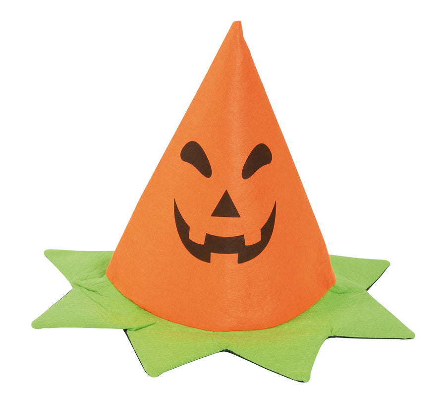 GP13786 – Halloween Kürbis Hexenhut Lustiger – Farbe: Orange, Ansicht 2