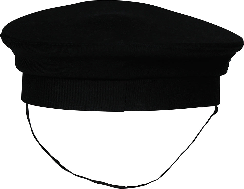 GP13790 – Karneval Polizei Diamanten Mütze – Farbe: Silber / Schwarz