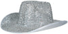 GP13796 – Junggesellenabschied Glamour Cowboy Hut – Farbe: Silber