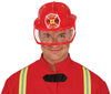 GP13798 – Feuerwehrprofi Helm Rot Kostüm – Farbe: Rot