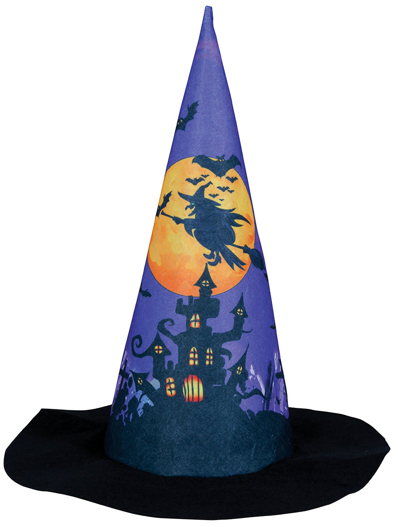 GP13802 – Hexe Zauberhut Halloween Magisch – Farbe: Blau