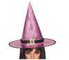GP13803 – Hexe Magischer Glitzerhut Rosa – Farbe: Pink