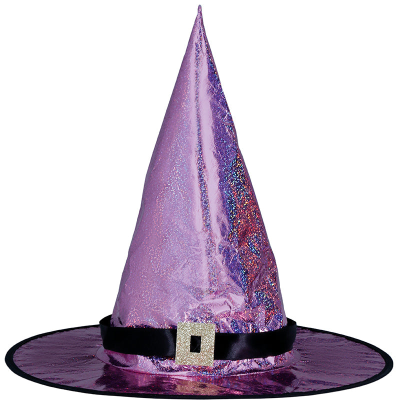 GP13803 – Hexe Magischer Glitzerhut Rosa – Farbe: Pink