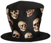 GP13804 – Voodoo Totenkopf Zylinderhut Halloween – Farbe: Schwarz
