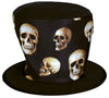GP13804 – Voodoo Totenkopf Zylinderhut Halloween – Farbe: Schwarz