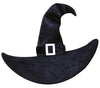 GP13807 – Hexe Kostüm Hut Halloween Zubehör – Farbe: Schwarz